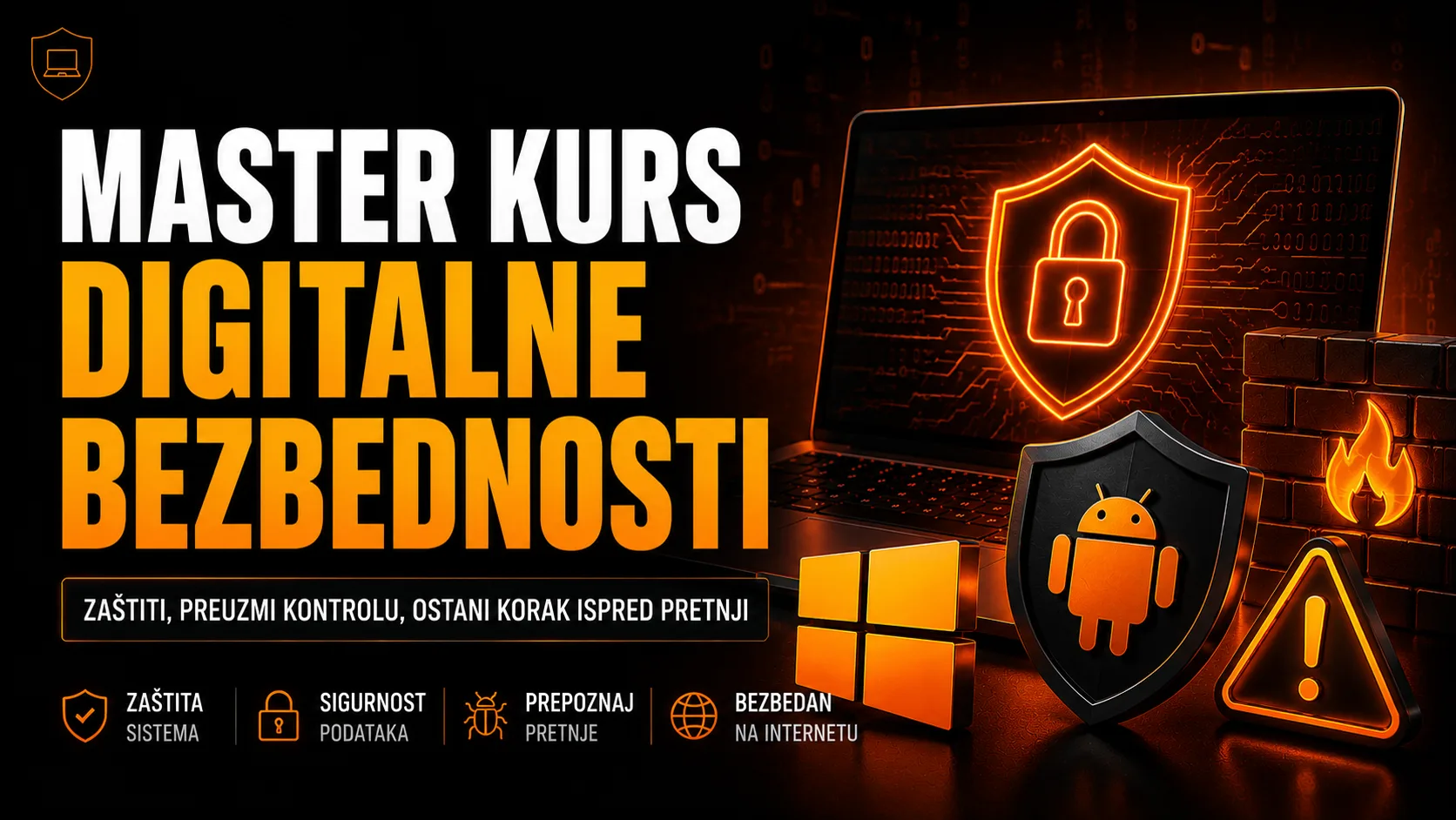 Naslovna: Master kurs digitalne bezbednosti